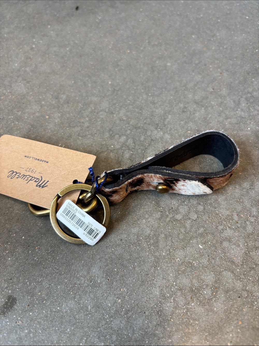 Madewell Gold and Brown animal
Print Key Chan Holder - Picture 2 of 4